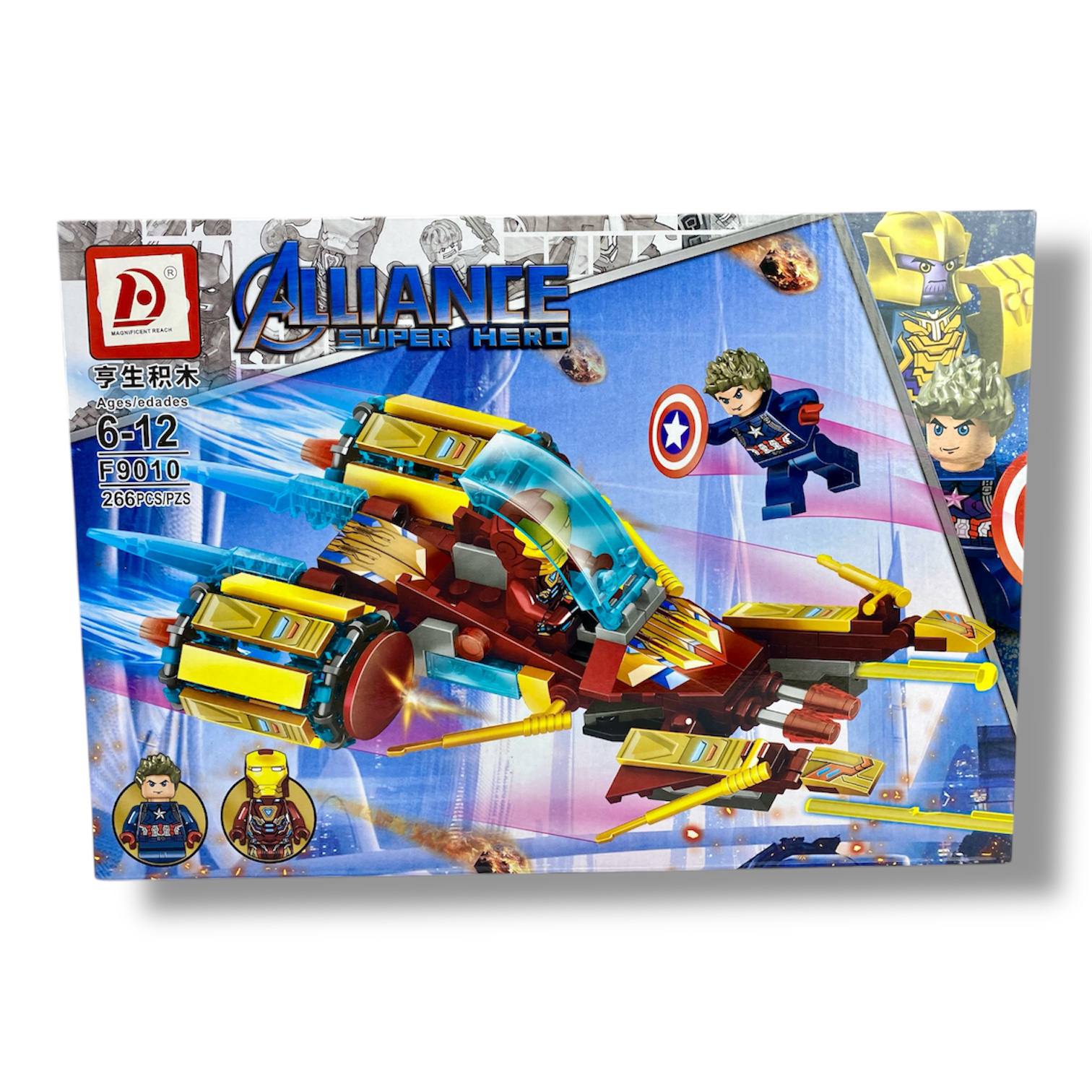 Super Heroes Building Blocks – ALLIANCE (260-267 pieces)
