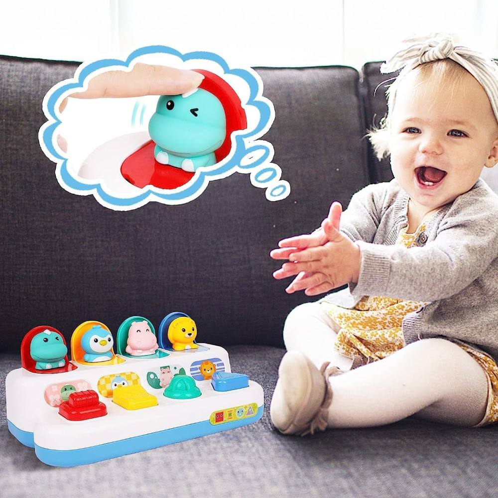 Interactive Pop-Up Press Game for Kids – Educational Toy