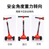 Kids Scooter with LED Wheels – Foldable 3-Wheel Design