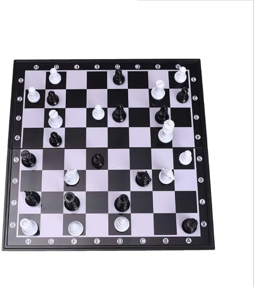 Magnetic Folding Chess Set – Portable Travel Board Game