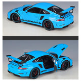 نموذج ويللي بورشه 911 GT3 RS المصبوب 1:18 - إصدار جي تي أوتوز (997)