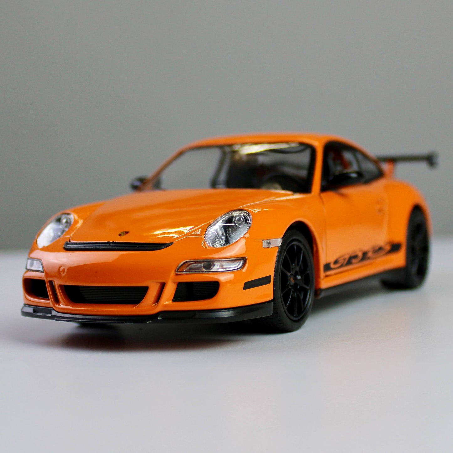 سيارة ويلي بورش 911 جي تي 3 آر إس طراز 1:24 مصبوبة - سلسلة NEX إصدار Orange Track Performance