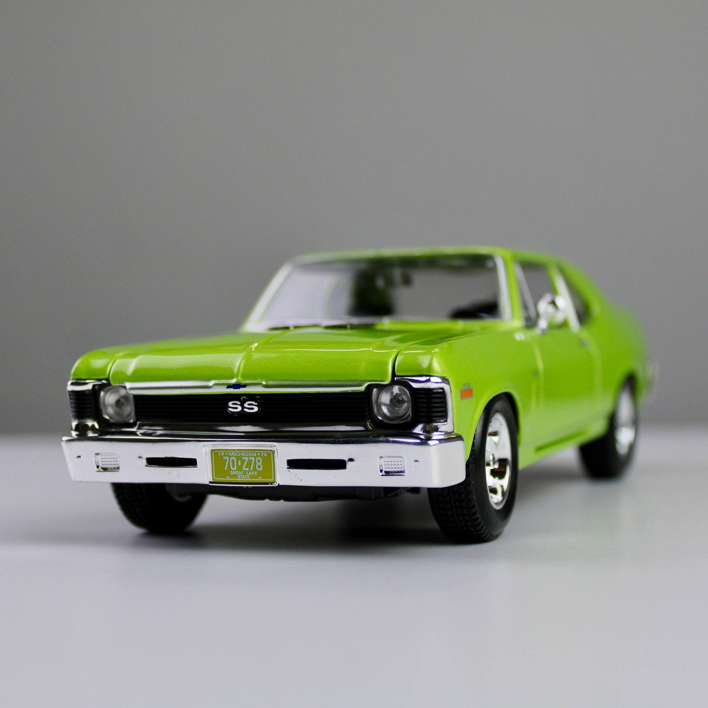 Maisto Chevrolet Nova SS 1970 1:24 نموذج سيارة مصبوب – إصدار خاص