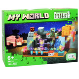 My World Building Blocks Set – 165 Pieces with LED Light