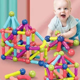 Magnetic Building Blocks Set – 42 Pieces Colorful Magnetic