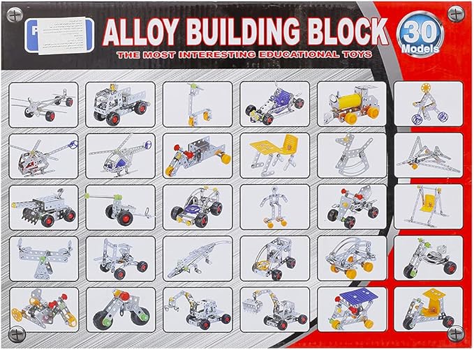 Little Mechano Building Set – 242 Pieces Engineering Construction Toy