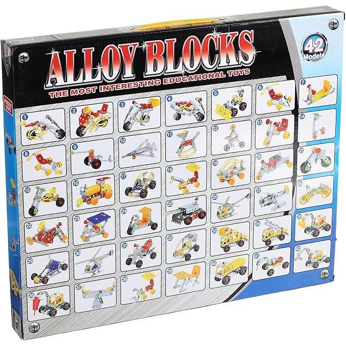 Mechano Construction Set – 42 Models Building Kit