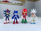 Sonic Characters Set 4-in-1 – Action Figure Collection