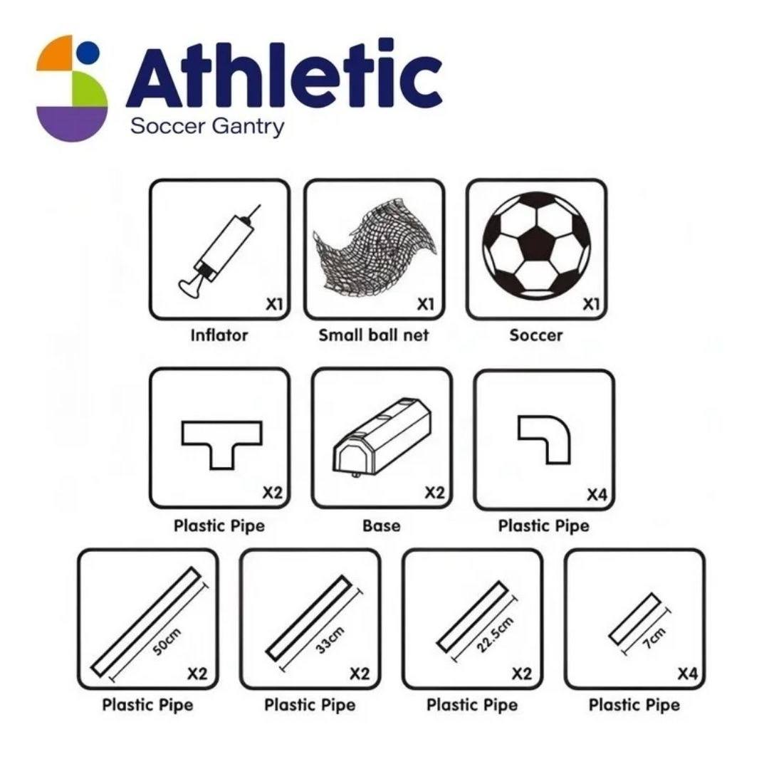 Moving Soccer Goal for Kids – Interactive Football Challenge Set