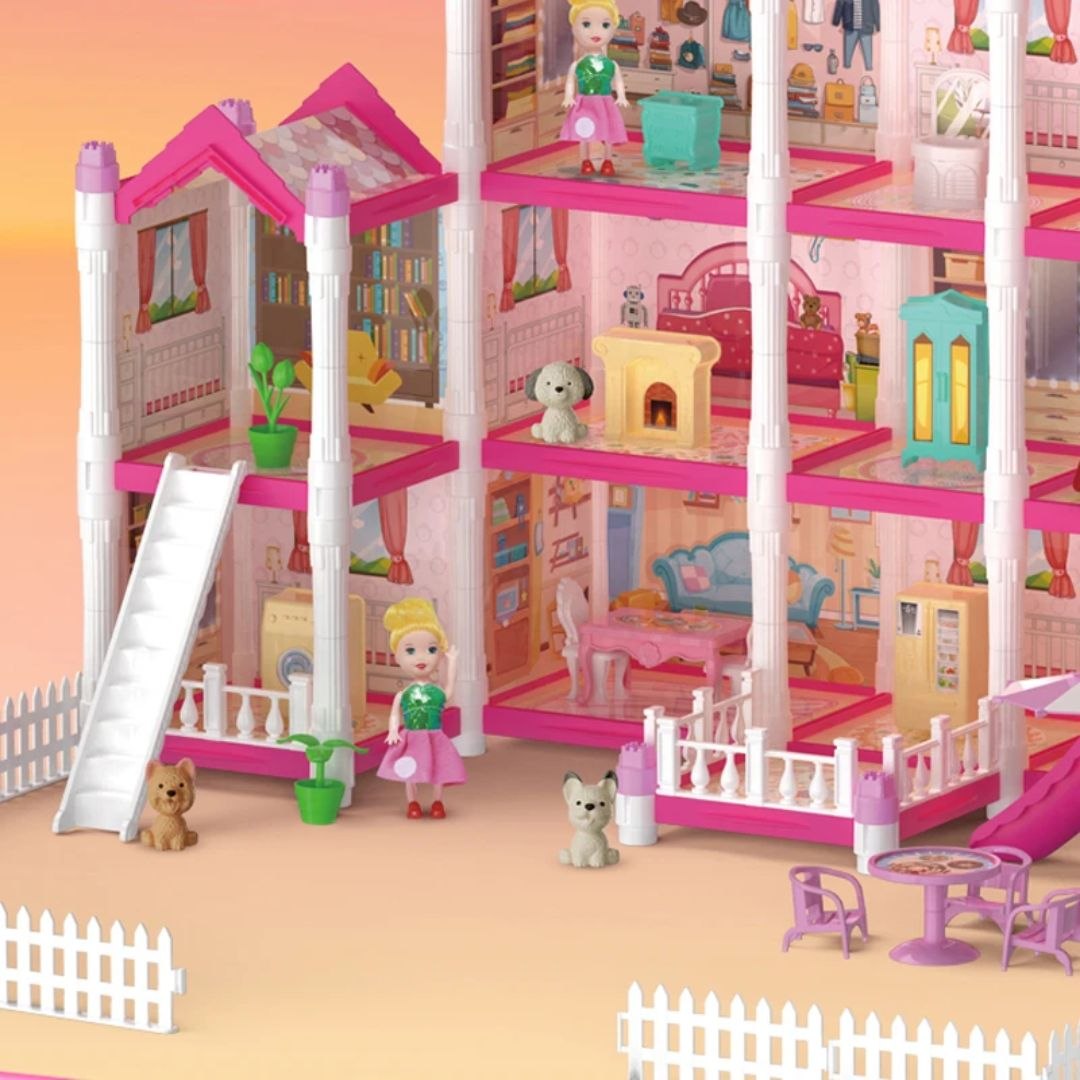 Luxury Dream Villa Building Set – 454 Pieces