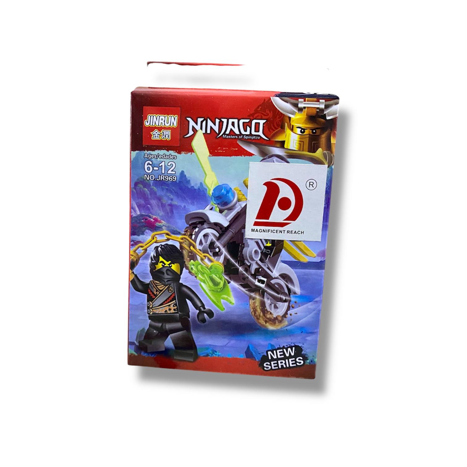 Ninja Motorcycle Building Set – Collectible Action Series