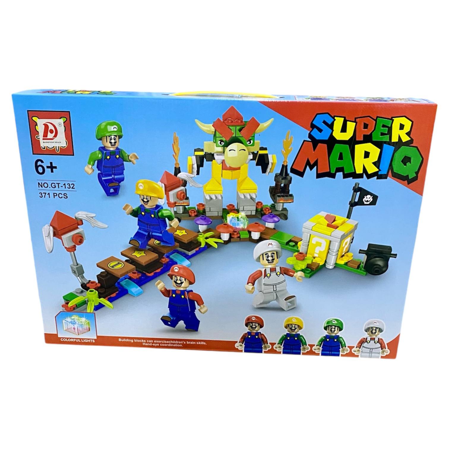 Super Mario Building Blocks Set – 371 Pieces