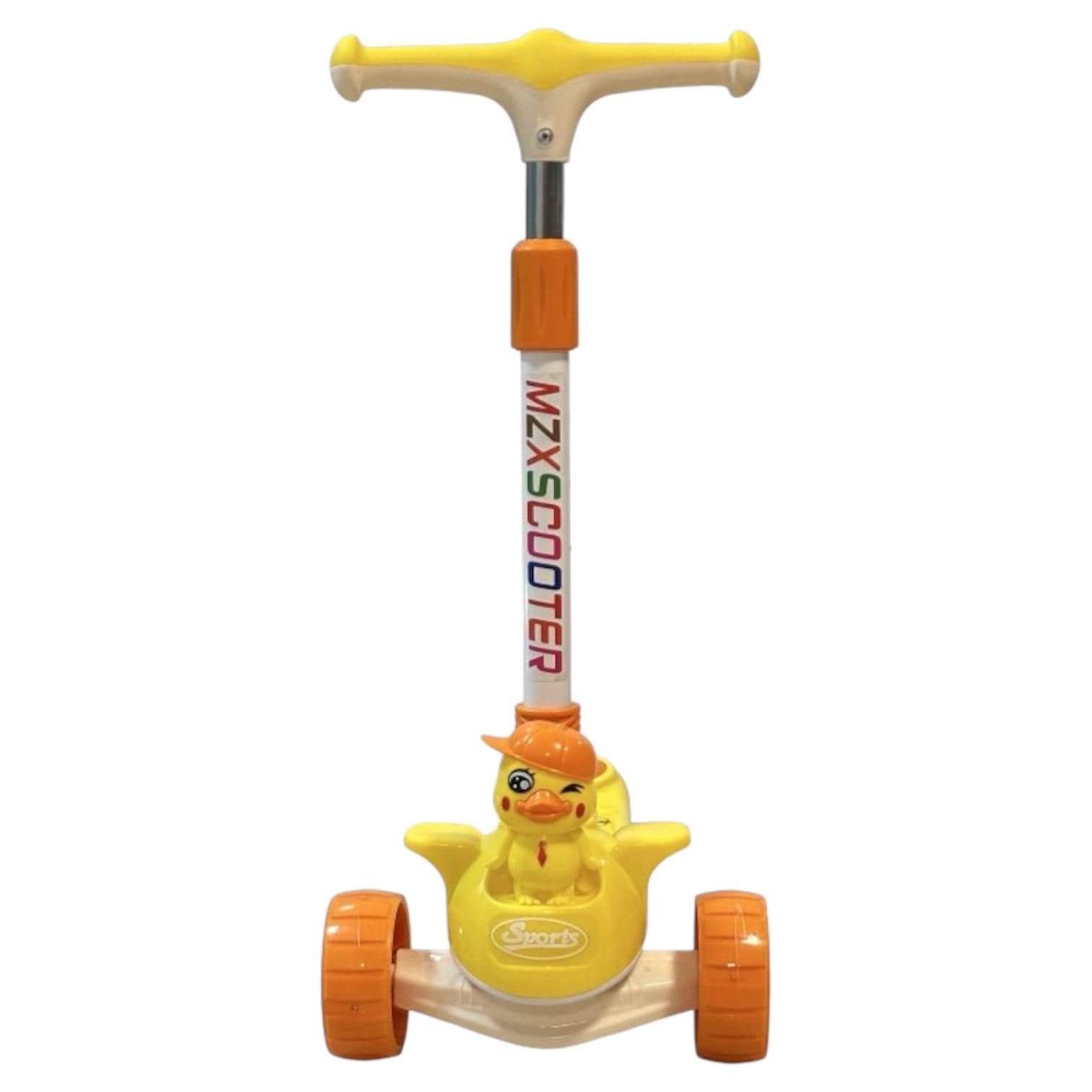 Cute Duck 3-Wheel Scooter with Lights & Music