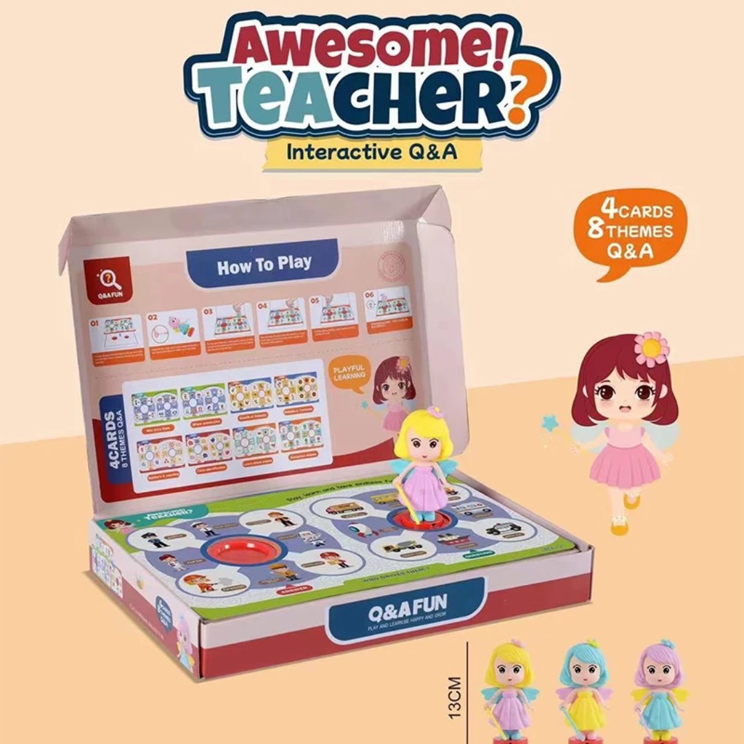 Q&A Fun Educational Game – Interactive Learning & Quiz Toy for Kids
