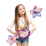 Princess Sling Bag Kit – DIY Sewing & Craft Set for Girls (50+ Pieces)