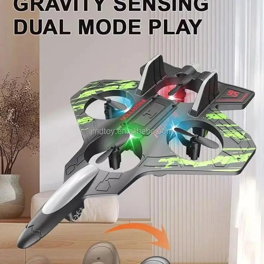 ZY Fighter Plane – Remote Control LED Stunt Aircraft