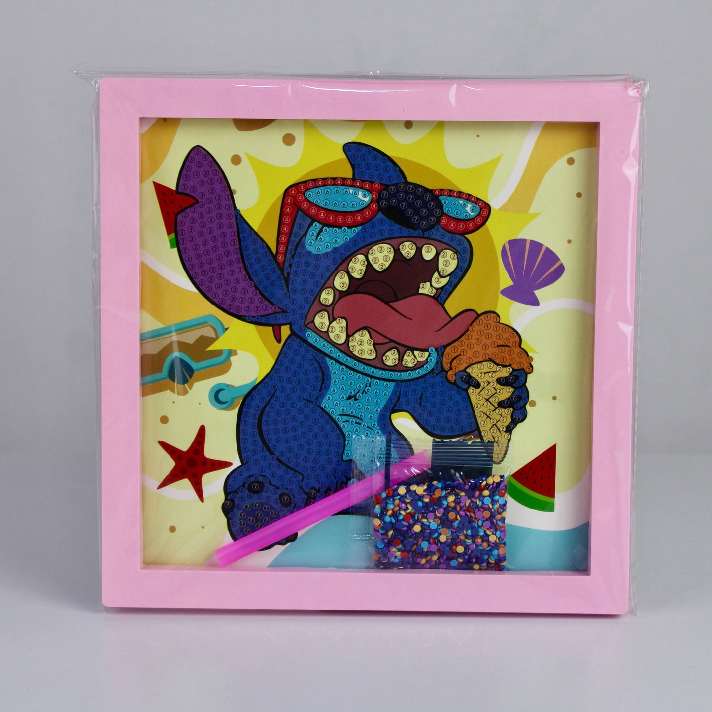 Stitch Diamond Painting Kit – DIY Crystal Art Set