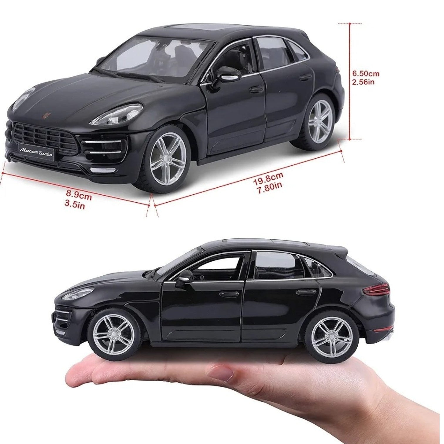 Bburago Porsche Macan 1:24 Die-Cast Model SUV – Star Collezione