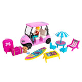Charm Golf Camping Playset – Pull Back Golf Cart with Doll & Accessories