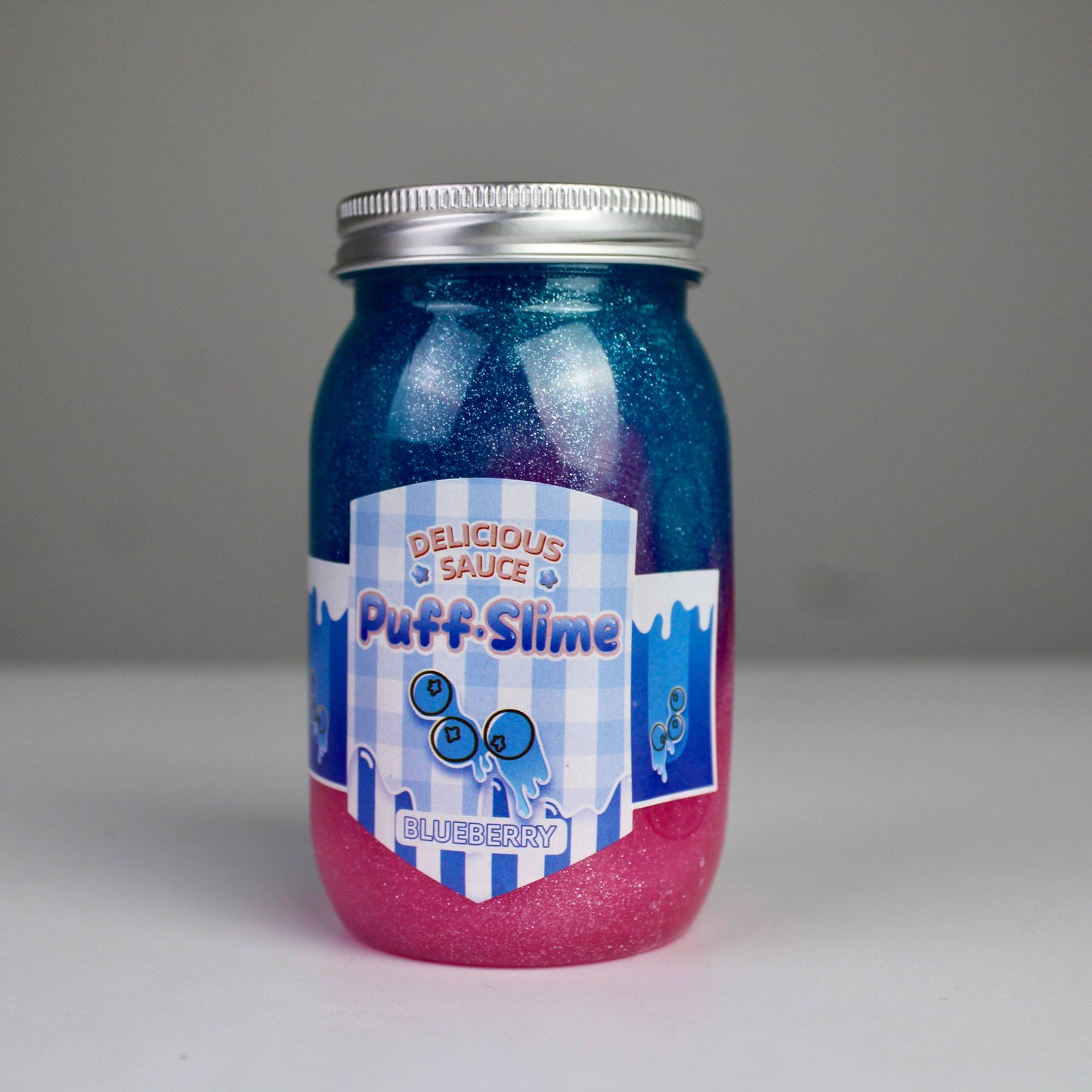 Puff Slime – Fluffy Glitter Slime with Fruity Scents