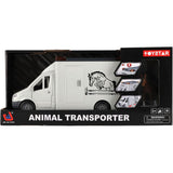 Jinjia Animal Transport Truck – Realistic Lights & Sounds with Horse Figure