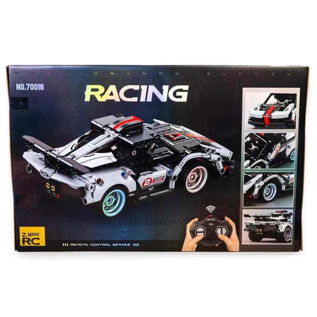 JIQILE Racing RC Car – 357-Piece Remote-Control Building Set