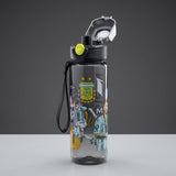 Lionel Messi Kids Water Bottle – Leak-Resistant Push Button Bottle