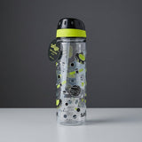 Smiggle Space Kids Water Bottle – 650ml BPA-Free Bottle with Straw