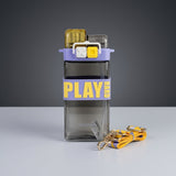 Play Hard Kids Water Bottle – 520ml BPA-Free Bottle with Silicone Straw