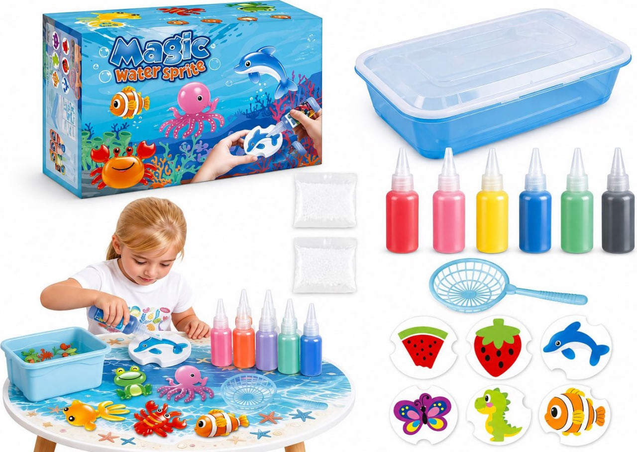 Magic Water Sprite – DIY 3D Jelly Figure Making Kit