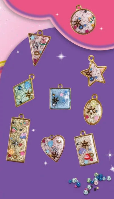 Magnificent Reach DIY Drop Glue Pendant – Jewelry & Keychain Craft Kit