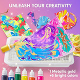 Magic Marbling Art – Water Marbling Painting Kit