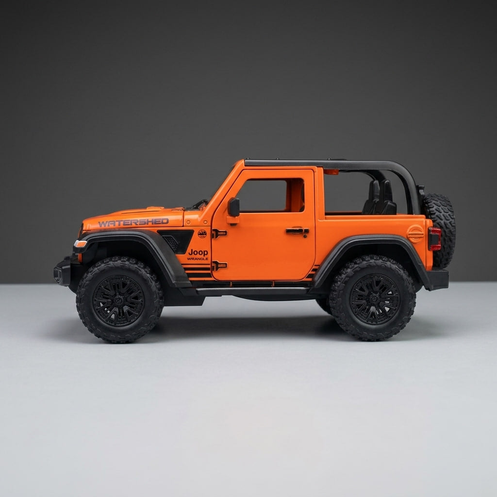 Jeep Wrangler Rubicon 1:24 – Die-Cast Off-Road Model Car