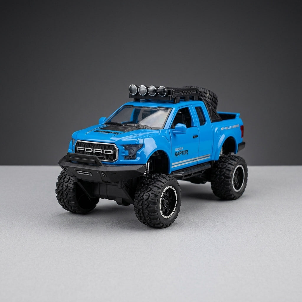 1:24 Plastic Raptor Pickup Truck – Light, Sound & Music