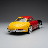 سيارة مجسمة مصبوبة من مرسيدس-بنز 300SL Gullwing بمقياس 1:22 مع إضاءة وصوت