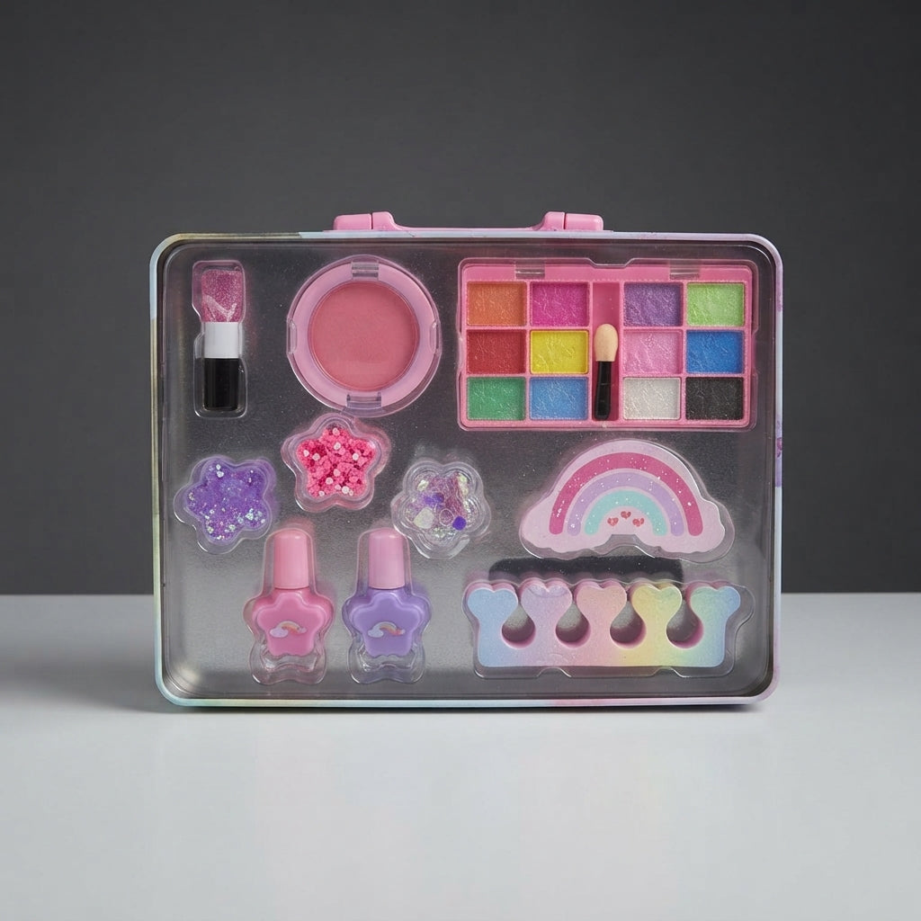 Unicorn Rainbow Makeup Set – Pretend Beauty Play Kit