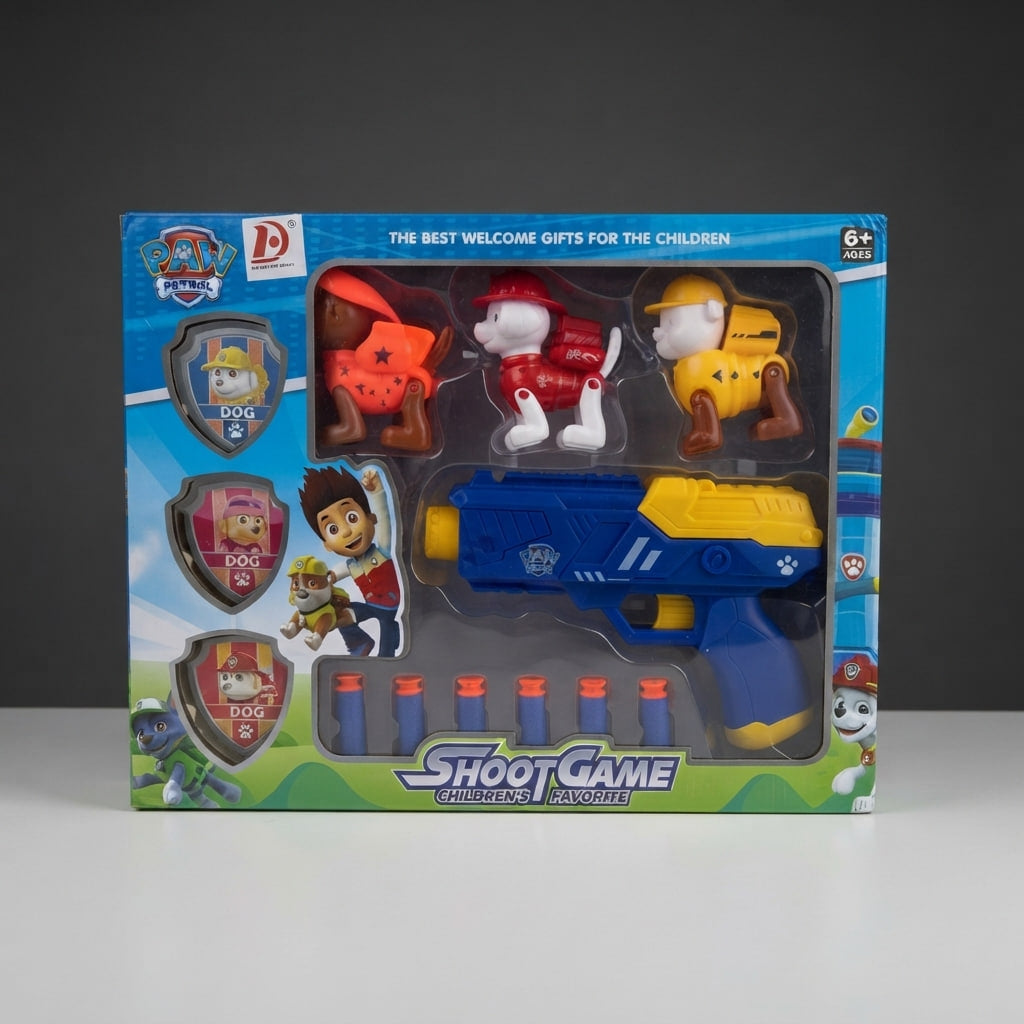 PAW Patrol Shoot Game – Target Shooting & Adventure Play