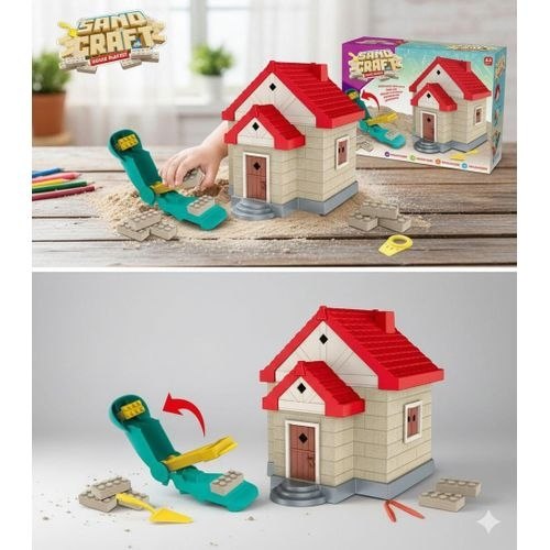 Sand Craft House Playset – Build Your Own Sand House