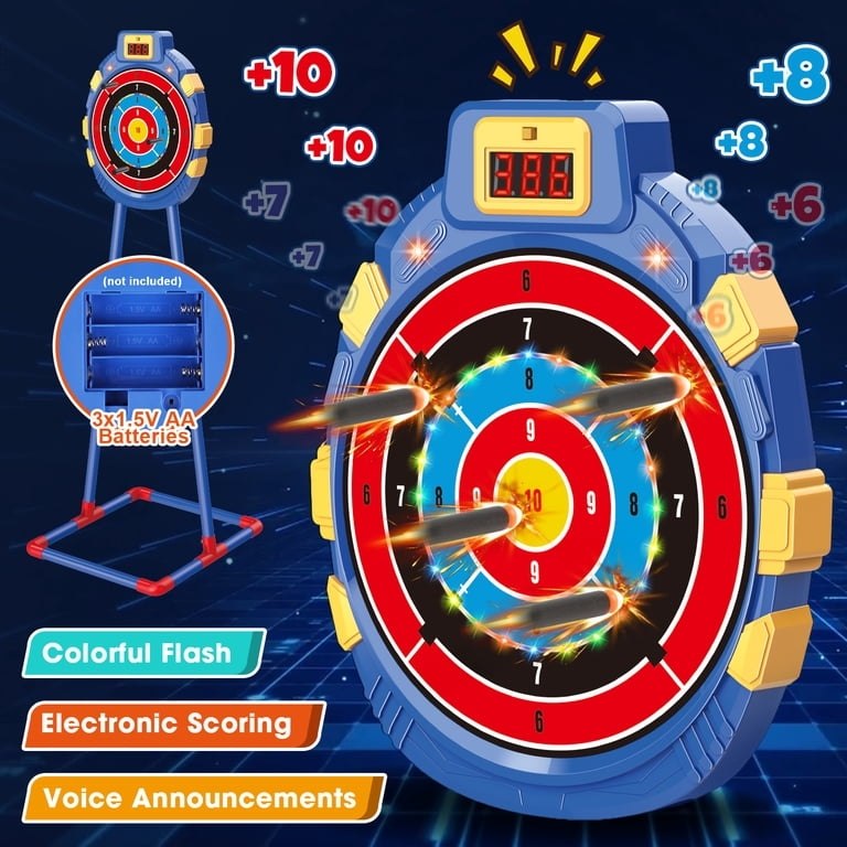 Electronic Target Shooting Game – Light-Up Target & Digital Score