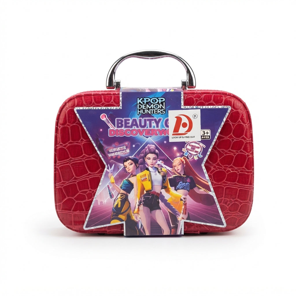 K-Pop Kids Makeup Bag – Pretend Beauty Set