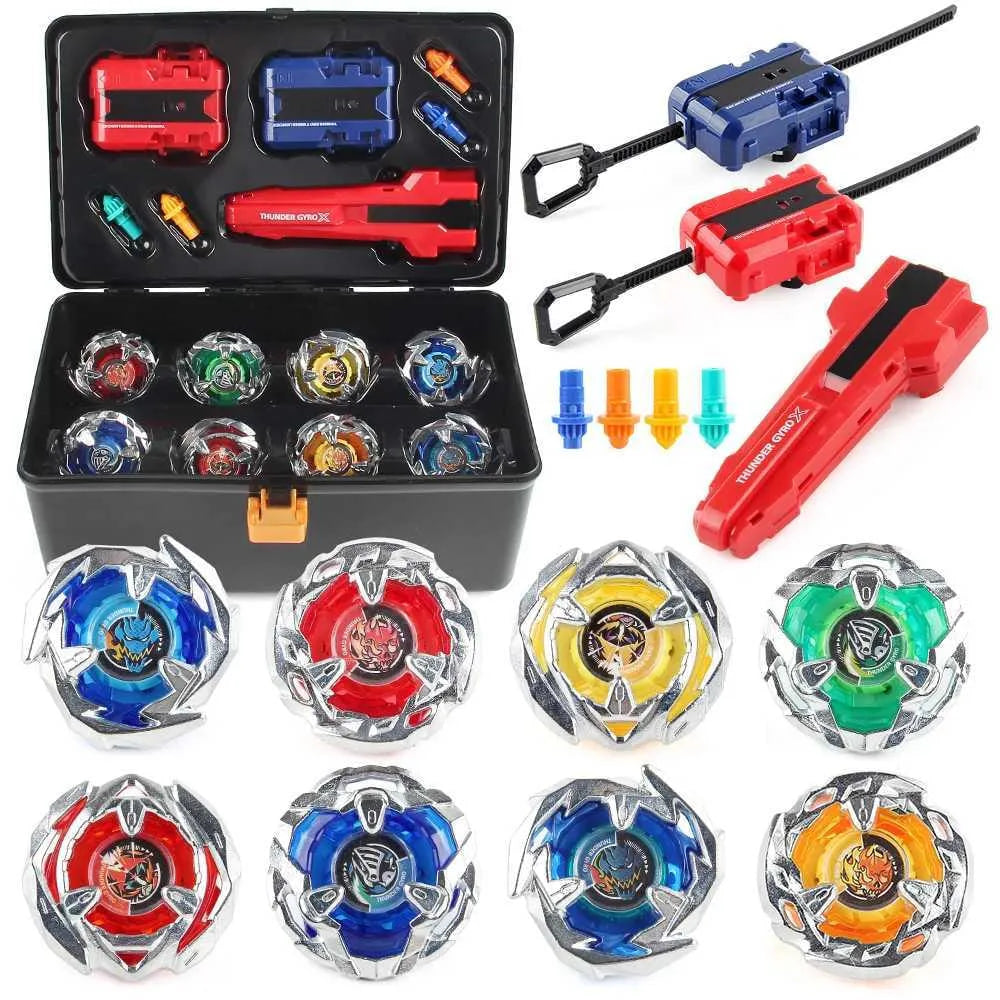 Thunder Gyro X Gyroscope Series – Battle Top Set with Storage Case