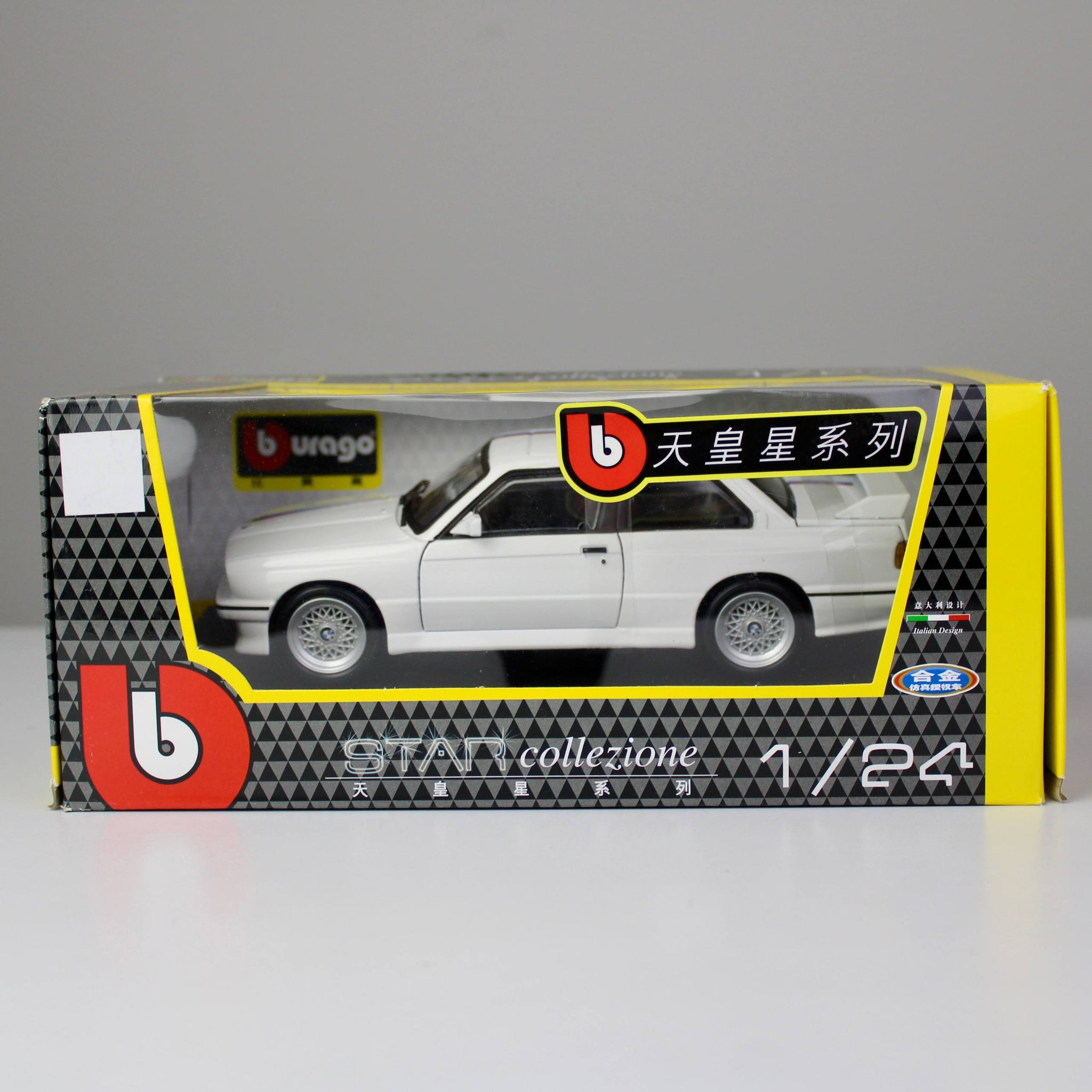 Bburago BMW M3 (E30) 1988 Die-Cast Model Car (1:24)
