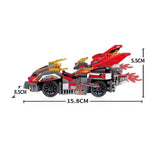 Chaobao 7643 – Ninjago-Themed Racing Car & Battle Set | 273 Pieces