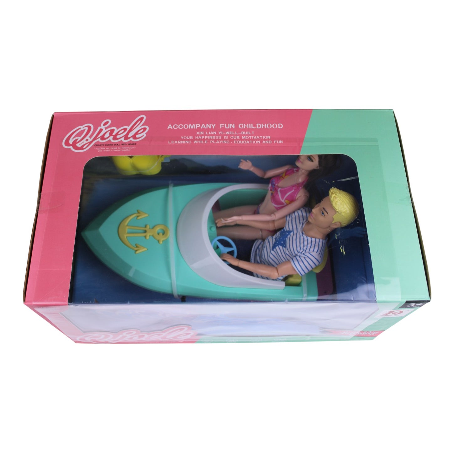 Kids Adventure Boat Toy with Characters