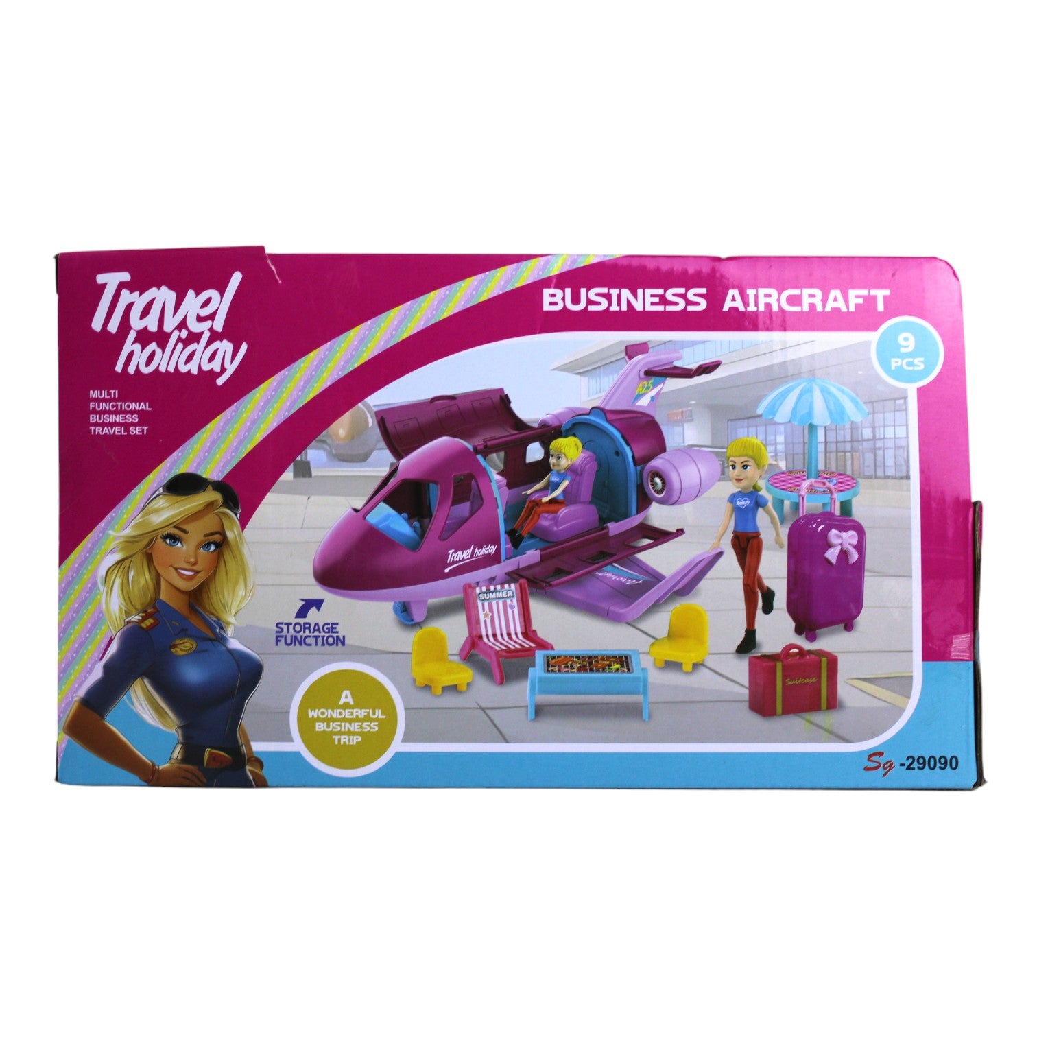 Judy’s Magical Airplane Playset – Plane with Doll and Accessories