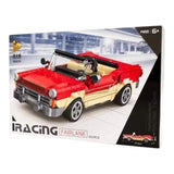 iRacing Fairlane Car Building Set – 370 Pieces | LEGO-Compatible Classic Car
