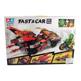 Chaobao 7643 – Ninjago-Themed Racing Car & Battle Set | 273 Pieces