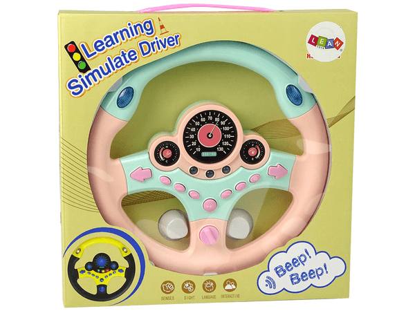 Kids Driving Steering Wheel Toy – Realistic Driving Experience