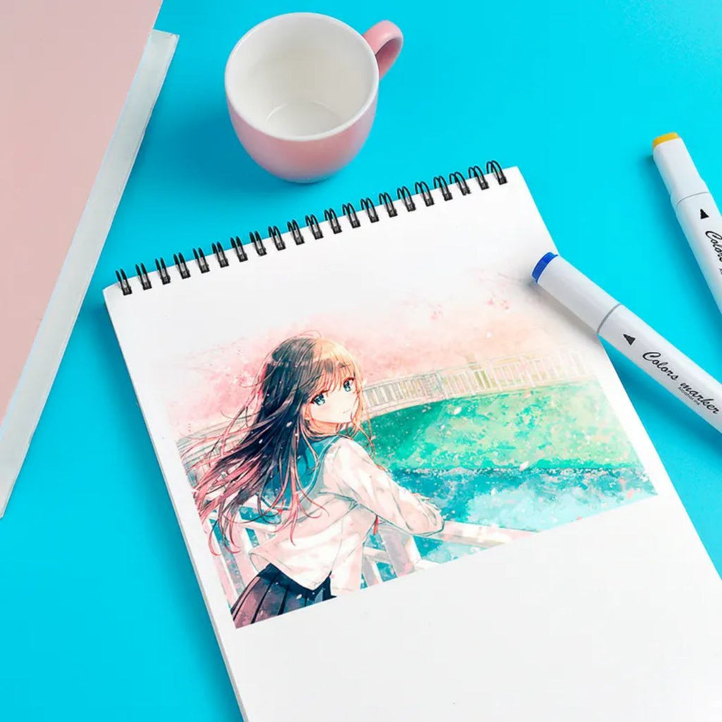 Touch Twin Marker Set – 80 Colors in Plastic Box