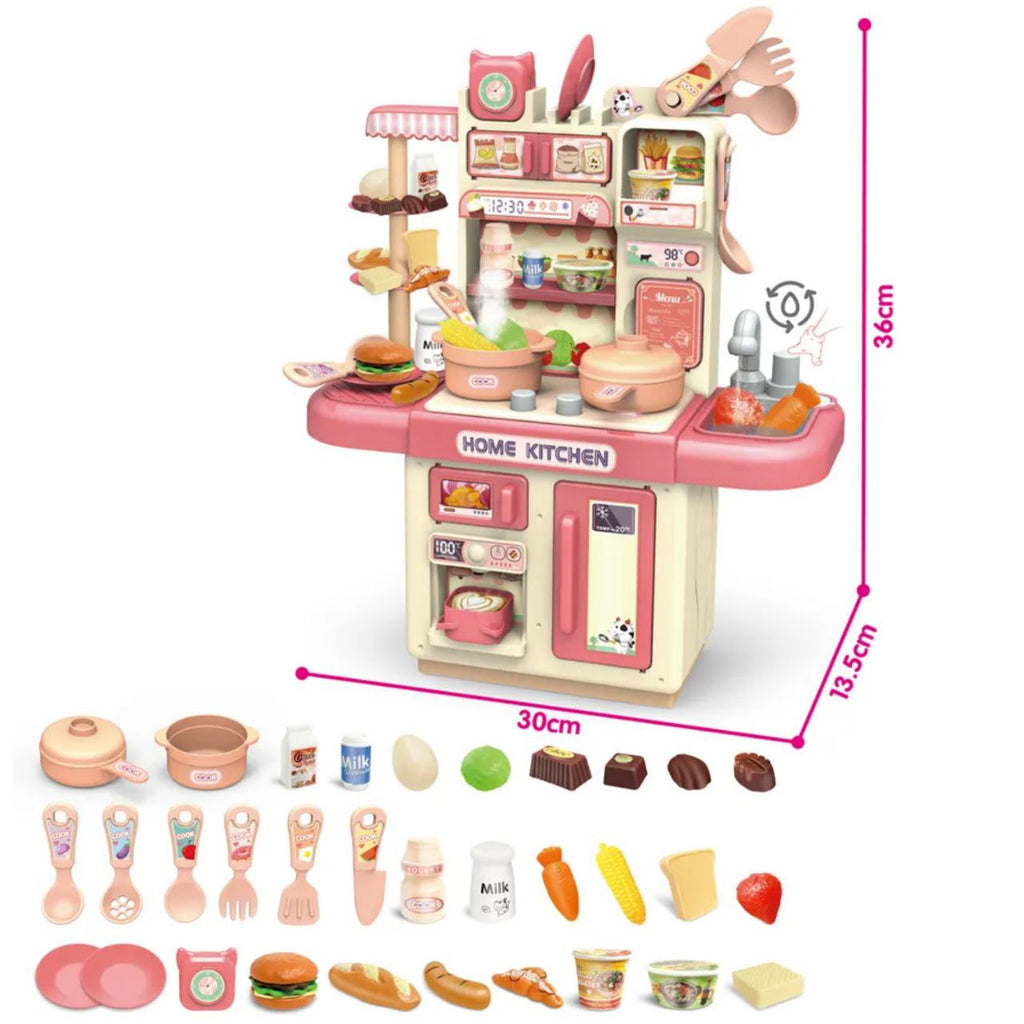 Mini Kitchen Playset – Real Water Sink & Accessories